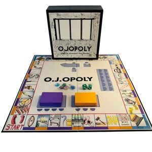 OJ Opoly O.J.Opoly Board Game Guilty or Innocent Novelty Collectible Board Games
